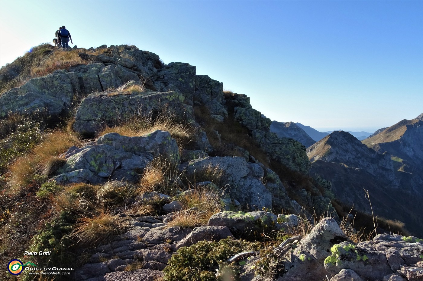 26 In salita per la cima del Monte delle galline (2131 m).JPG